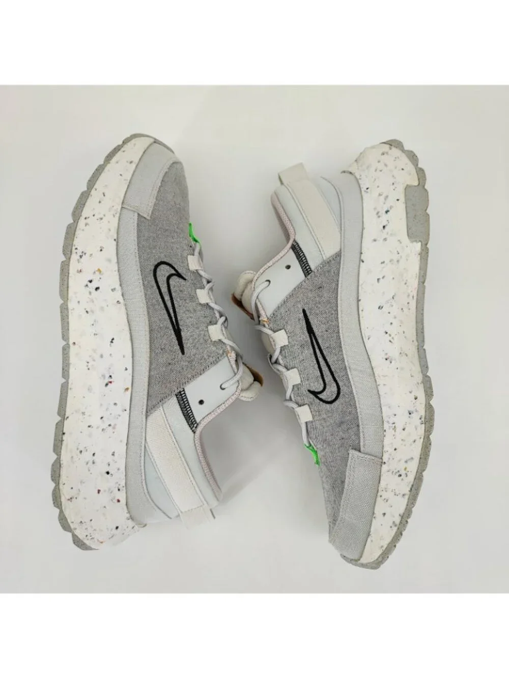 Nike Crater Remixa Women's Size 9.5 US Sneakers Knit Grey Shoes DA1468-004